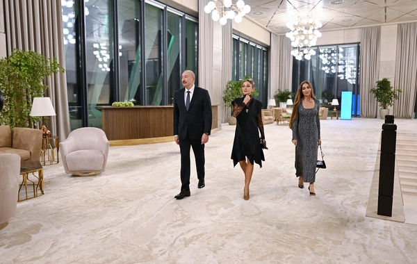Prezident İlham Əliyevin adından AQEM-in 7-ci Zirvə Görüşünün iştirakçılarının şərəfinə şam yeməyi verilib