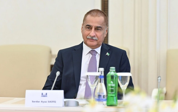 Sərdar Ayaz Sadiq Pakistan və Azərbaycan arasında parlamentlərarası dialoqun möhkəmlənəcəyinə əmindir
