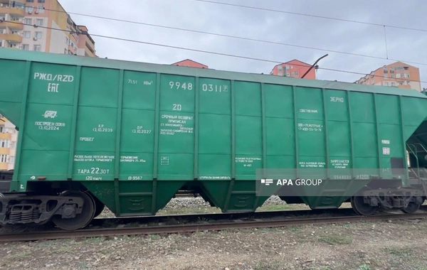 Buğda yüklü qatar Azərbaycandan keçib Ermənistana getdi