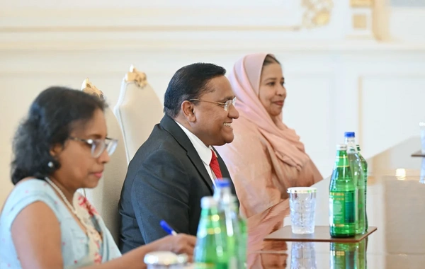 President of Azerbaijan received the Minister of Foreign Affairs, Foreign Employment and Tourism of Sri Lanka - Photo