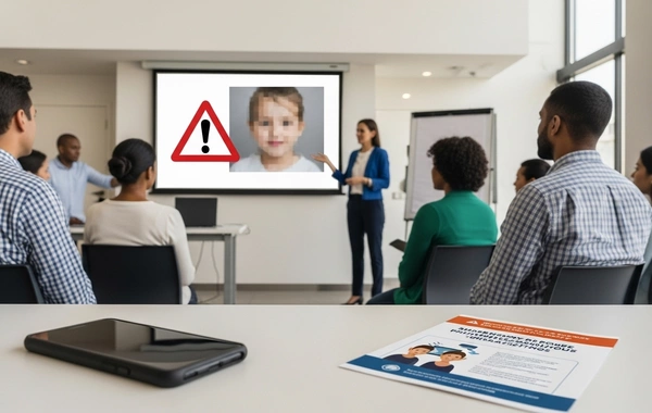 Parents Explained Why It's Dangerous to Post Photos of Children on Social Media## Translation note: I've maintained the original format while translating the Russian headline into English.