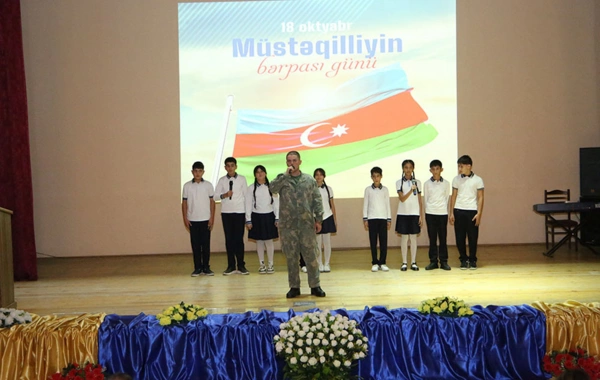 Azərbaycan Ordusunda Müstəqilliyin Bərpası Günü qeyd olunub
