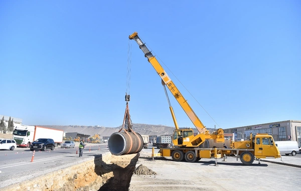 Bakıda yeni kanalizasiya kollektorları və sutəmizləyici qurğularının tikintisinə başlanıb