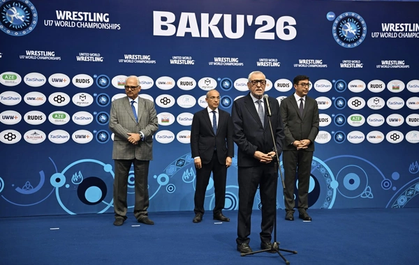 Güləş üzrə U17 dünya çempionatının açılış mərasimi keçirilib