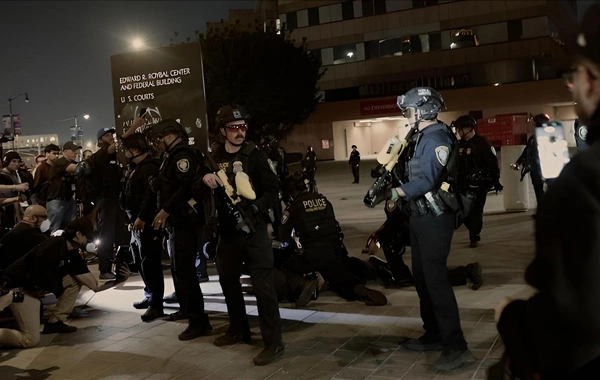 Los-Ancelesdə ICE əleyhinə etirazlar zamanı onlarla şəxs saxlanılıb