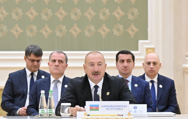 Prezident: Xəzərə dair qərarların yerinə yetirilməsi üzrə daimi əməkdaşlıq və nəzarət mexanizminin yaradılması zəruridir