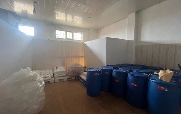 Narşərab emalı müəssisəsində mənşəyi bilinməyən məhsullar tapıldı