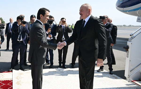 Prezident İlham Əliyev Tacikistanda səfərdədir