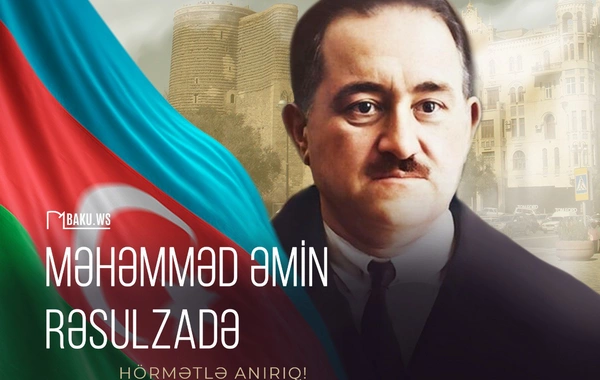 Məhəmməd Əmin Rəsulzadənin vəfatının ildönümüdür