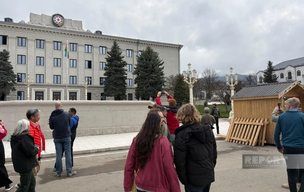 Beynəlxalq səyyahlar Xankəndidə olublar