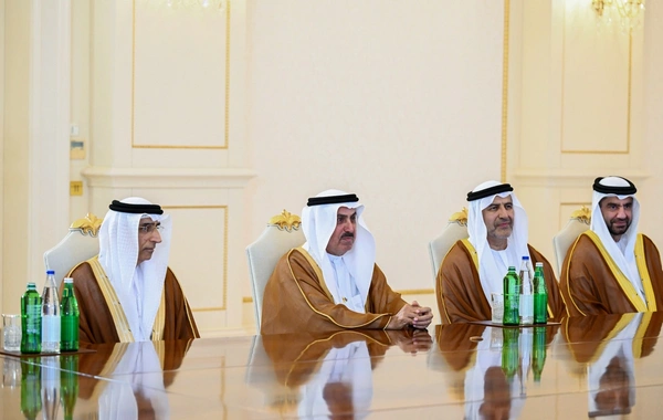 Prezident İlham Əliyev Birləşmiş Ərəb Əmirlikləri Federal Milli Şurasının sədrini qəbul edib Prezident İlham Əliyev Birləşmiş Ərəb Əmirlikləri Federal Milli Şurasının sədrini qəbul edib