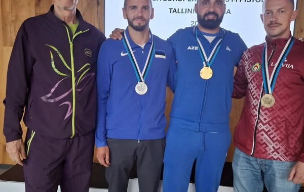 Azərbaycan atıcısı Avropa Kubokunda qızıl medal qazanıb