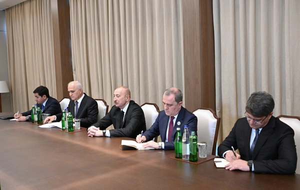 Prezident İlham Əliyev Çin Dövlət Şurasının Baş nazirinin müavinini qəbul edib