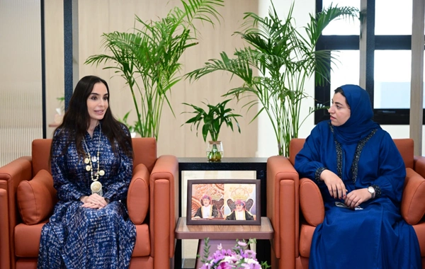 Leyla Əliyeva Maskatda Omanın Kiçik və Orta Müəssisələrin İnkişafı Qurumunun sədri ilə görüşüb