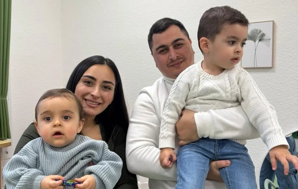 Fransadan qayıdanda övladları əlindən alınan ailə UŞAQLARINA QOVUŞDU
