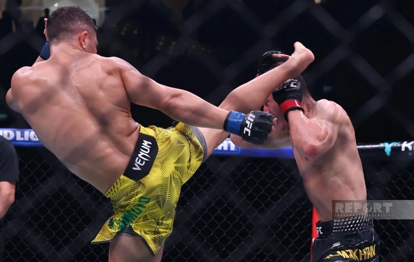 UFC Fight Night Baku: Avstraliyanı təmsil edən türkiyəli Kaan Ofli qələbə qazanıb