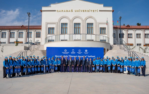 Qarabağ Universitetində Mənəvi dəyərlər günü keçirilib