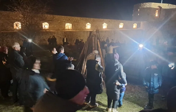 Şuşa şəhərində İlaxır çərşənbə qeyd olunub