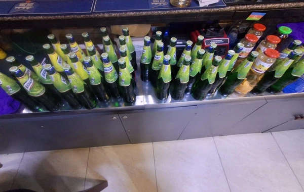 Aqşin Fatehin restoranında saxta alkoqollu içkilər aşkarlandı