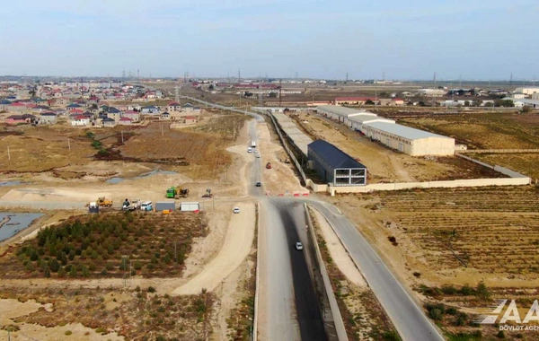 Bakıda iki qəsəbəni Zığ dairəsi-Hava Limanı yoluna birləşdirən yanaşma yolları tikilir