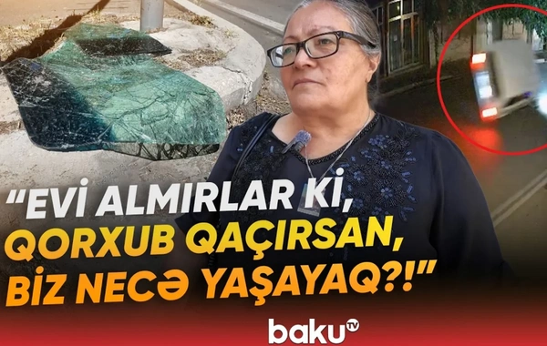 Sakinlər dəhşət içində: Hamımız xəstəlik tutmuşuq