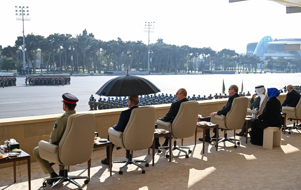 Vətən müharibəsində Qələbənin beşinci ildönümünə həsr olunmuş Hərbi parad keçirilib