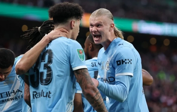 Mançester Siti İngiltərə Liqa Kubokunu qazandı