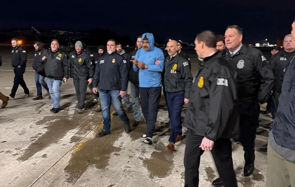 Nikolas Maduro ABŞ-yə gətirildi