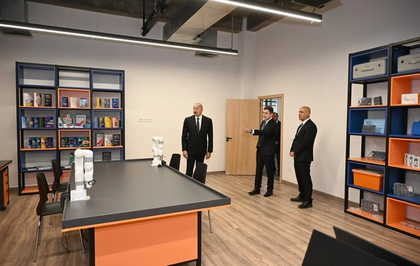 İlham Əliyev "SABAH.city" innovasiya şəhərciyinin birinci mərhələsinin açılışında iştirak edib