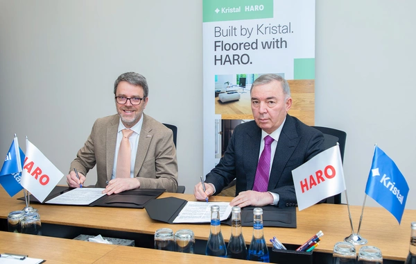 Kristal parket və laminat bazarında TOP istehsalçılardan biri olan HARO ilə memorandum imzaladı!