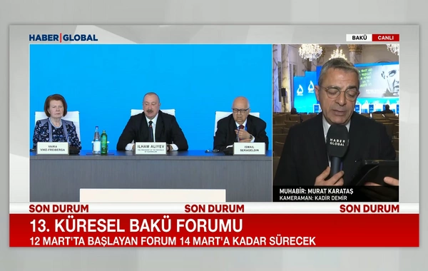Haber Global подготовил сюжет о втором дне XIII Глобального бакинского форума