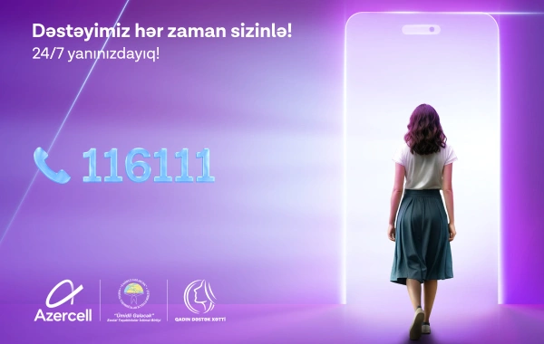 Azercell-in təşəbbüsü ilə yaradılan "Qadın Dəstək Xətti"nə ilin ilk rübündə 500-dən çox müraciət daxil olub