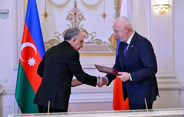 Kamran Əliyev rusiyalı həmkarı ilə əməkdaşlıq perspektivlərini müzakirə edib