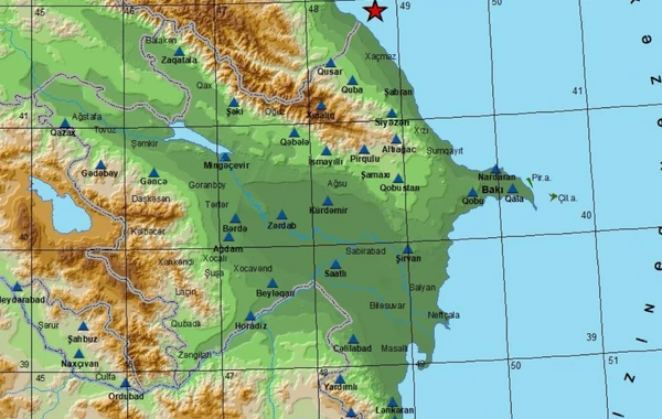 Azərbaycanda zəlzələ oldu