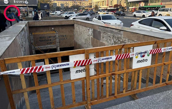 Nəriman Nərimanovun çıxışlarından biri bağlandı