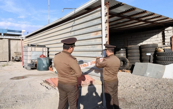Nazirlik bu yanacaqdoldurma məntəqəsinin fəaliyyətini dayandırdı Nazirlik bu yanacaqdoldurma məntəqəsinin fəaliyyətini dayandırdı
