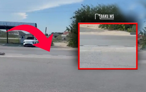 Bakıda AĞLASIĞMAZ QANUN POZUNTUSU - Qoşa xətti pozub qırıq-qırıq etdilər