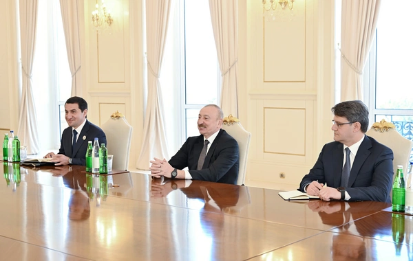 İlham Əliyev Slovakiya Baş nazirinin müavinini qəbul edib