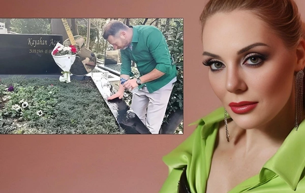 Kayahanın qızı yeni sevgilisini onun qəbrinə apardı