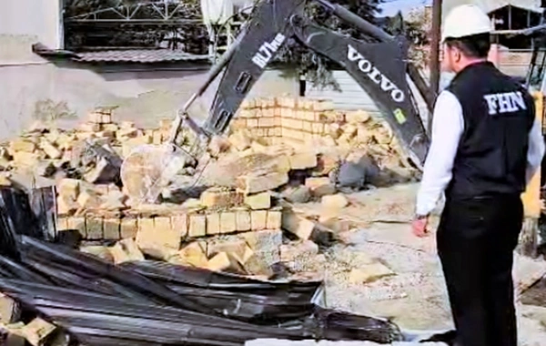 Masazırda qanunsuz tikinti sökülüb