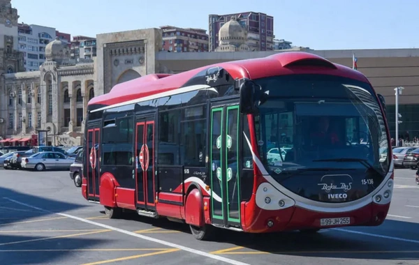 Bakıda 53 nömrəli marşrutun hərəkət sxemi müvəqqəti dəyişdirilib