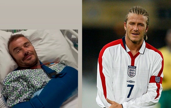 Devid Bekhem 22 il əvvəl aldığı zədəyə görə əməliyyat olunub