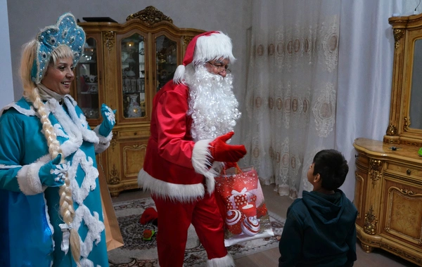 Kəlbəcərdə 32 il sonra ilk dəfə Yeni il tədbiri keçirildi