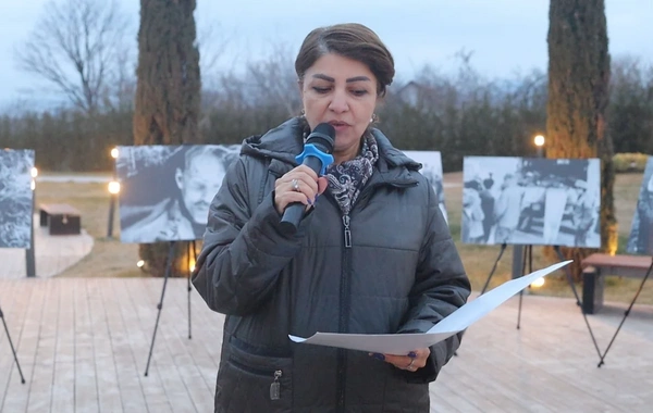 Xocalıda soyqırım qurbanlarının xatirəsinə flaşmob keçirilib