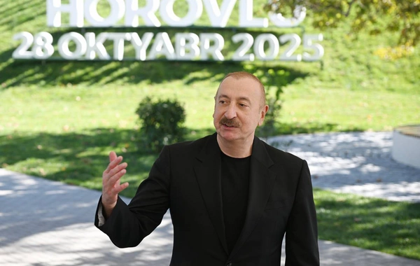 İlham Əliyev: Zəfər Günü bizim tariximizdə olan ən parlaq səhifədir