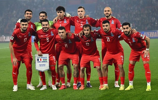 Azərbaycan millisi FIFA reytinqində bir pillə irəliləyib