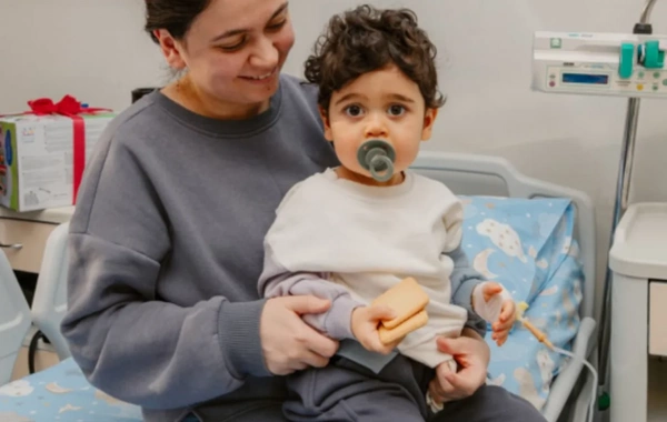 Leyla və Arzu Əliyevalar "Leyla Medical Center"in Pediatriya Mərkəzində olublar