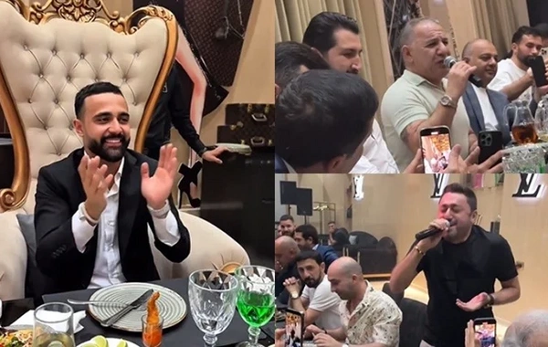 Hüseyn özünə Bakıda ad günü etdi