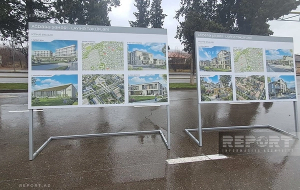 Ağdərə şəhərinin Baş planı hazırdır