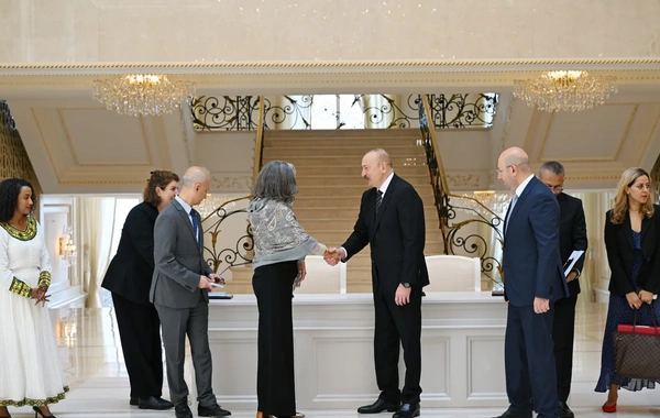 Prezident İlham Əliyev BMT-nin Məskunlaşma Proqramının icraçı direktorunu qəbul edib